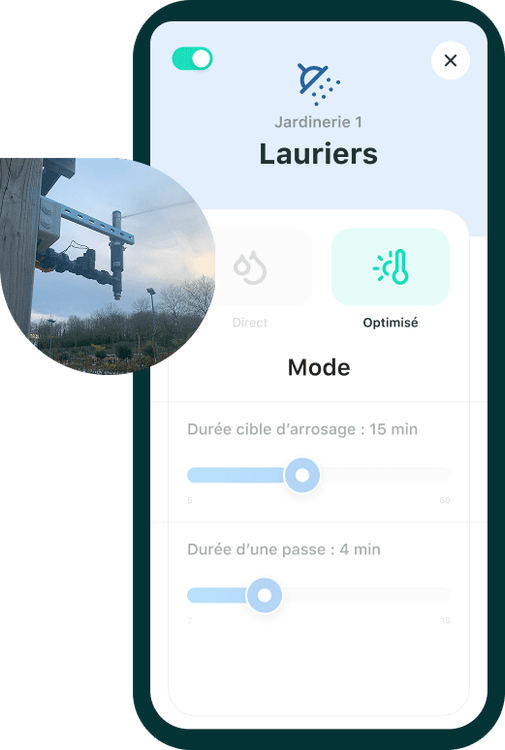 💦 L'atout jardinerie : le pilotage intelligent de l'arrosage